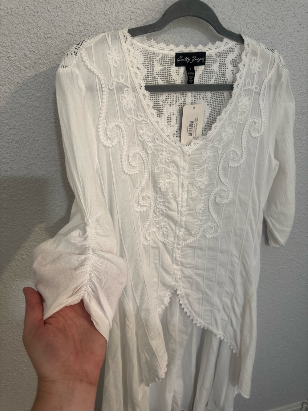 Gretty Zueger High-Low Tunic Dress